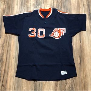 Vintage Sand Knit Pullover Baseball Jersey